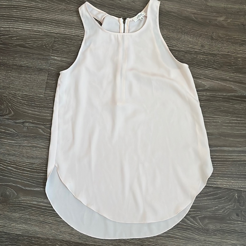 Wilfred light pink racer back tank